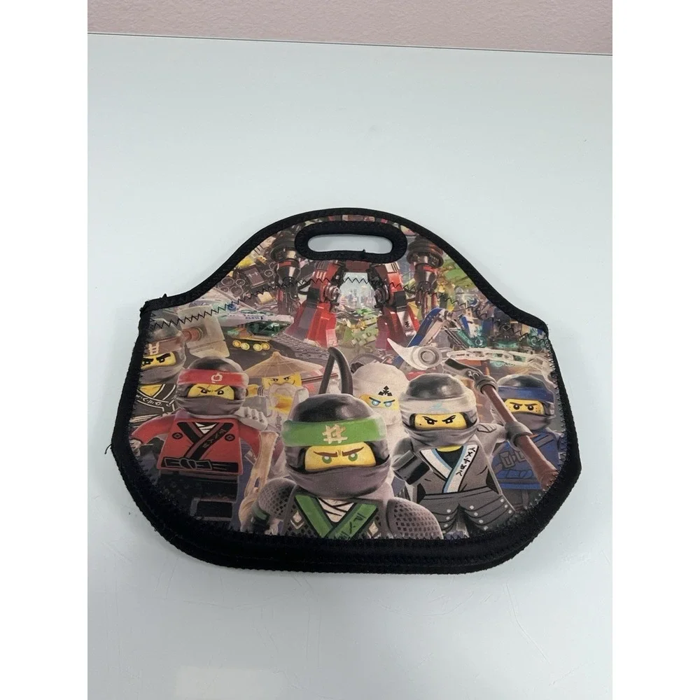 LEGO‎ Ninjago Lunch Bag Insulated Neoprene Kids Tote Zipper Case